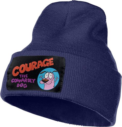 Courage The Cowardly Dog Winter Beanie Warm Beanie Hat