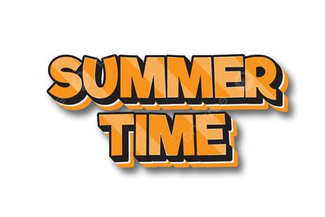 Summer Time Vector Art Png Summer Time Font Text Effect Editable