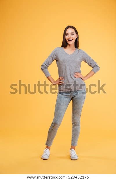 Hands On Hip Pose Full Length Images Stock Photos Vectors Shutterstock