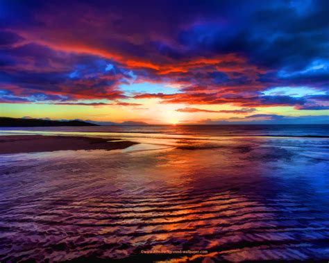 Free Download Beautiful Beach Sunsets Wallpaper Desktop Sunset