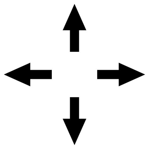 Line Arrows Up Left Down Right Arrow Icon
