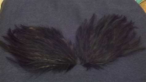 Custom Sale Black Swan Feather Hair Fascinators Halloween Costume Set