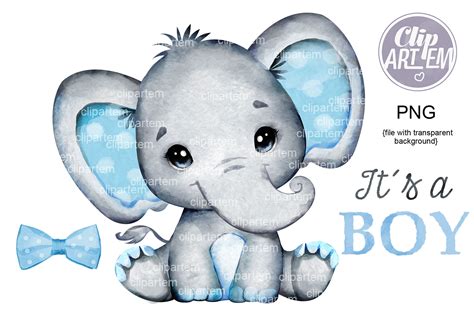 Baby And Expecting Cards Greeting Cards Baby Boy Elephant Pe