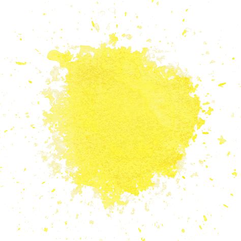 8 Yellow Watercolor Splatter Background 