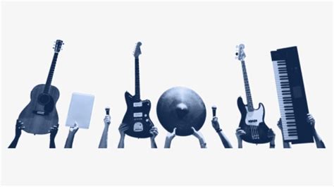Rock Music Png Rock Band Guitar Logo Transparent Png Transparent