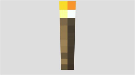Minecraft Torch D Max D Model In Minecraft Drawings Hot Sex Picture