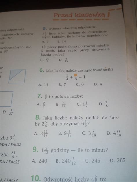 Zad 6 Str 11 Matematyka Klasa 7 - Zad.5,6,7,8 Str 101 .Podręcznik Matematyka z plusem. klasa 5 - Brainly.pl