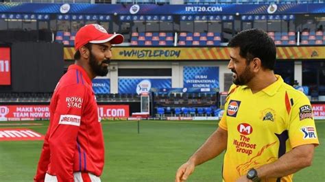 Ipl 2021 Pbks Vs Csk Both Sides Field Same Team