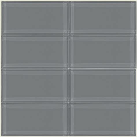 995sf Ocean Gray Glass 3 X 6 Inch Subway Tile