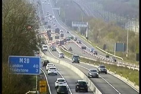 M20 Drivers Set For Year Of Disruption As Operation Brock Barrier Between Maidstone And Ashford