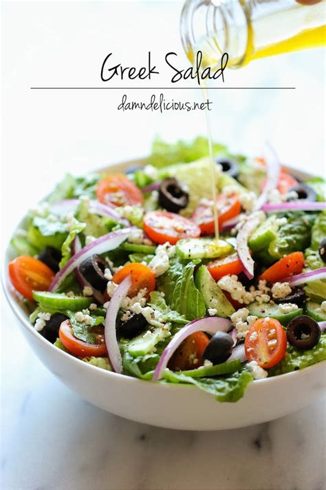 Life Fad Easy Greek Salad Recipe