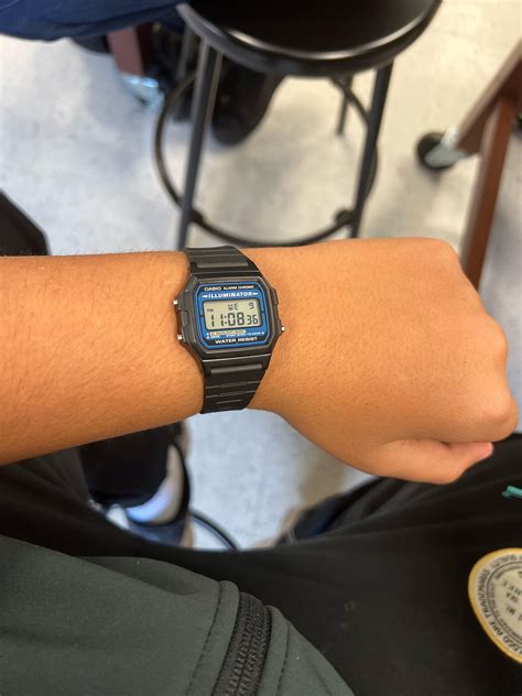 Casio F105w 1a Daily Beater Watch For School Raffordablewatches
