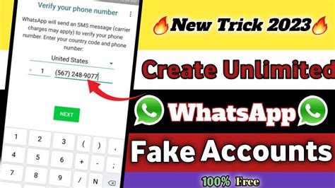 How To Create Fake Whatsapp Account How To Make Fake Whatsapp Account