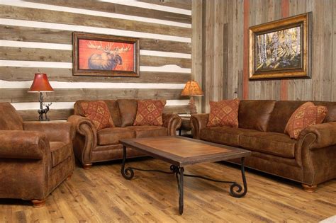 Old Wooden Wall Panels For Country Style Living Room Decor