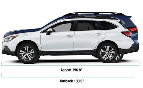 2019 Subaru Ascent Comparisons Full Size Suv Versus Competition