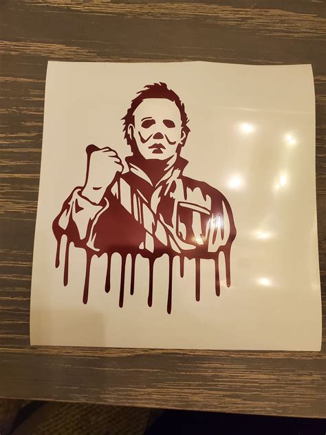 Michael Myers Decal Etsy