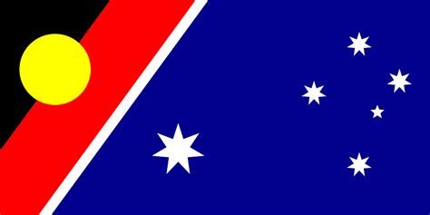 A New Australian Flag Representing And Respecting The Indigenous Australians And Australia S