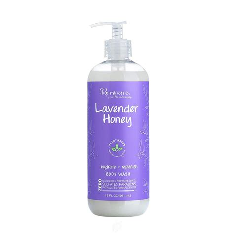 Renpure Lavender Honey Body Wash 19 Ounce