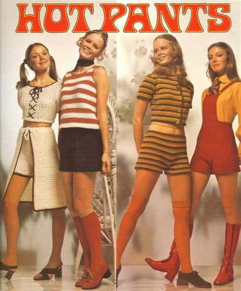 60s And 70s Vintage Outfits Hot Pants Jaren 70 Kleding