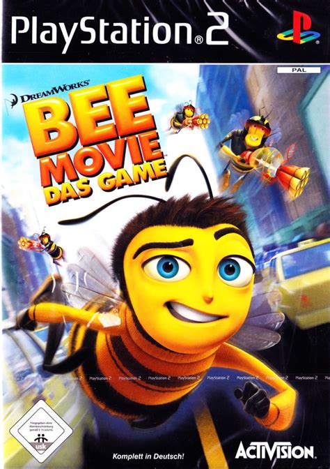 Bee Movie Game (2007) PlayStation 2 box cover art - MobyGames