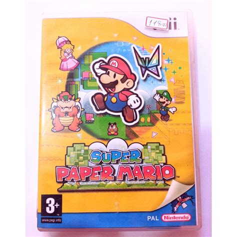Super Paper Mario For Nintendo Wii Elsoberbiogobar