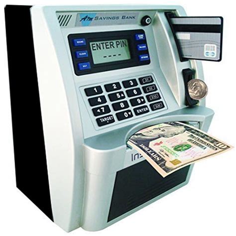 Goodsfederation Electronic Atm Savings Bank Digital Piggy Money Bank