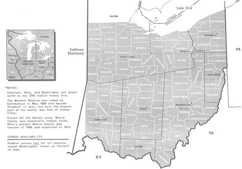 Ohio Historical Timeline 1614 1845 Genealogyblog