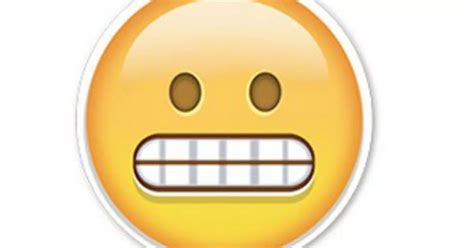 This Grimace Face Emoji Is Causing Awkward Conversations Make Sure
