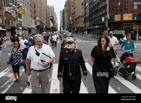 New York United States 05th Sep 2021 Fdny Chaplain Ann Cansfield