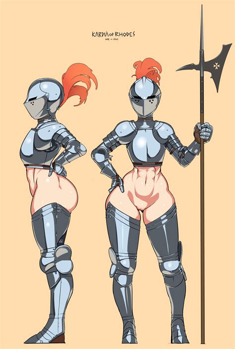 Rule 34 1girls Armor Ass Bottomless Brown Background Character Sheet Female Female Knight