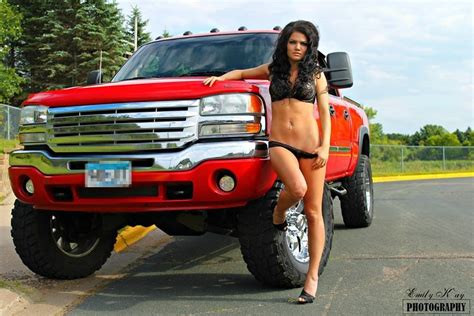 Sexy Truck And Sexy Model Photography Ideas Pinterest Trucks Big