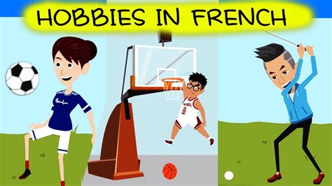 French Hobbies Vocabulary French Vocabulary For Beginners Learn