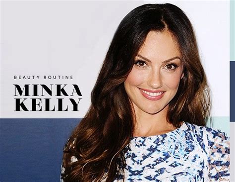 Face Beauty Routines Celebrity Hair Inspiration Minka Kelly