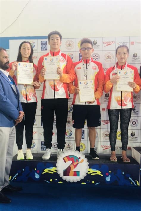 Wtsc Swimmers Shone In Day 3 Of Asian Age Group Championships Wtsc