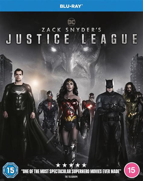 Zack Snyders Justice League Blu Ray Snyder Cut Film 2021 Henry Cavil Movie Hmv Store