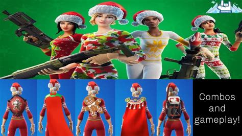 Cozy Commander Combos And Gameplay Christmas Pj Skins Fortnite