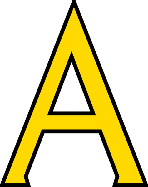 Cool Letter A Clipart Clipground