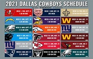 Dallas Cowboys Schedule 2022 Pdf - Spring Schedule 2022