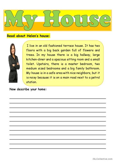 Describing Your Home English Esl Worksheets Pdf And Doc
