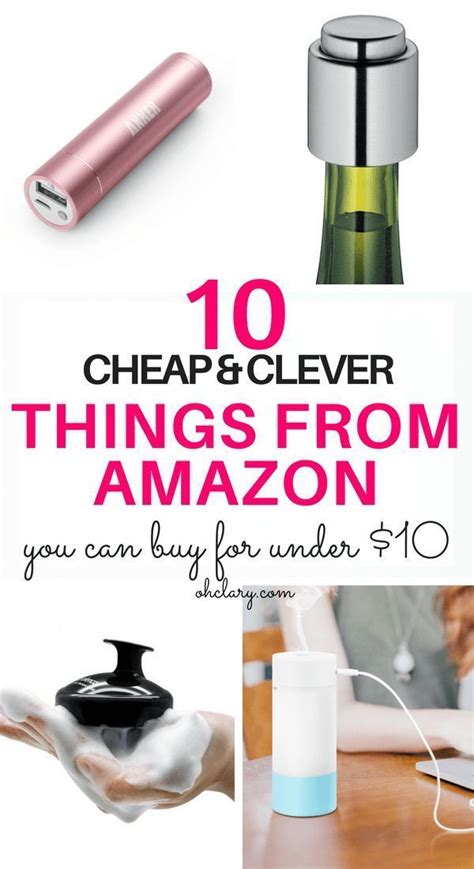 These gifts are sure to brighten his day and make his life just a little bit better. 10 Items From Amazon Under $10 You Didn't Know You Needed ...