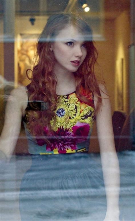 Picture Of Olesya Kharitonova Pretty Babe Russian Beauty Redhead Beauty