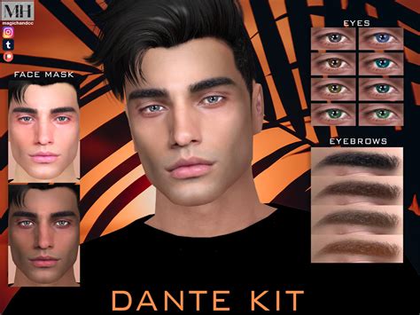 Slimmazsims Cc Finds — Dante Eyes N151 Realistic Eyes For Males And