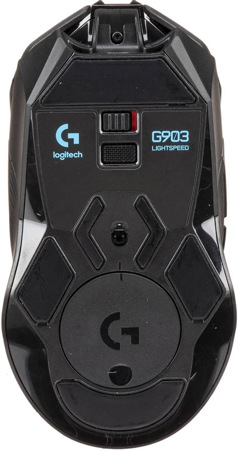 Logitech 910 005673 G903 Lightspeed Hero 25k Rgb Black Wireless Gaming
