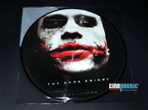 Cinephobic Batman The Dark Knight Soundtrack Vinyl Picture Disc