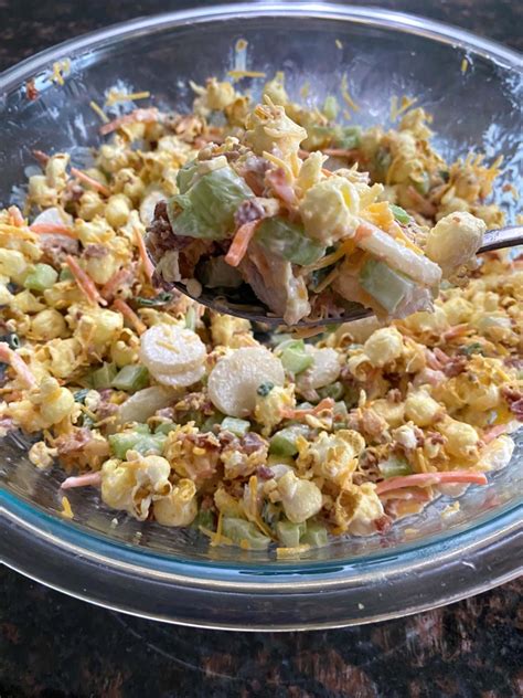 Popcorn Salad Recipe Melanie Cooks