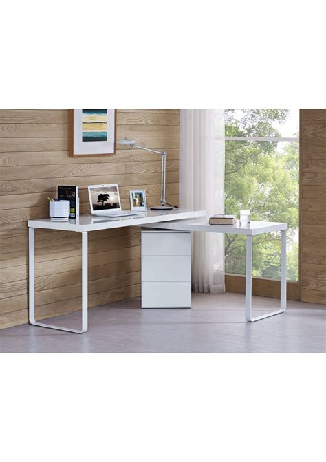 Vibe Transforming Desk White White Onceit