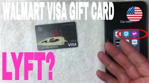 You can buy a visa card on a local retailer and get it on mail. Can You Use Walmart Visa Gift Card On Lyft 🔴 - YouTube