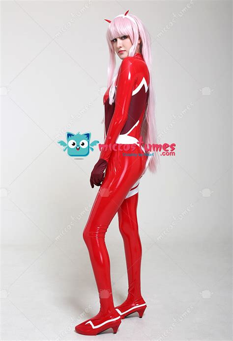 DARLING In The FRANXX Zero Two Code 002 Plugsuit Jumpsuit Cosplay