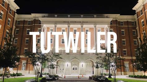 Tutwiler Move In University Of Alabama Youtube