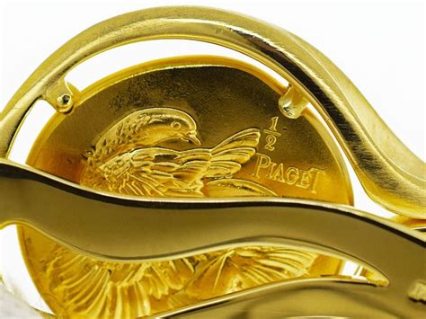 Piaget 24 Karat 18 Karat Yellow Gold Hans Erni Gold Coin Tie Pin For